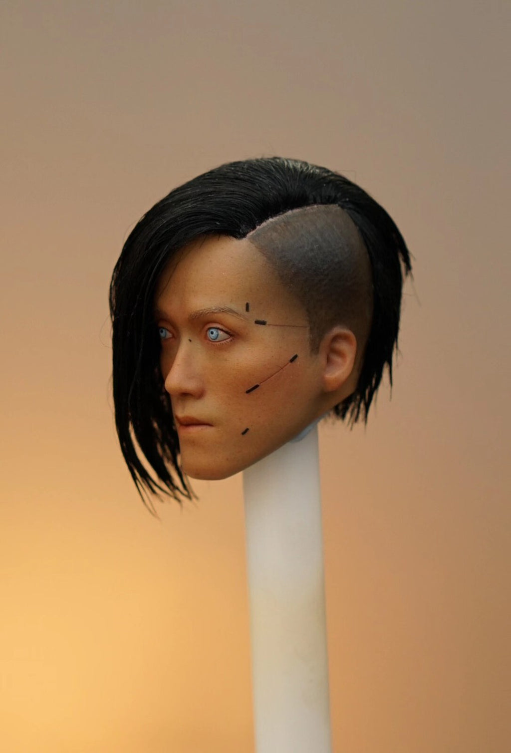 custom 1/6   Cyberpunk 2077 Sandayu Oda  rooted head