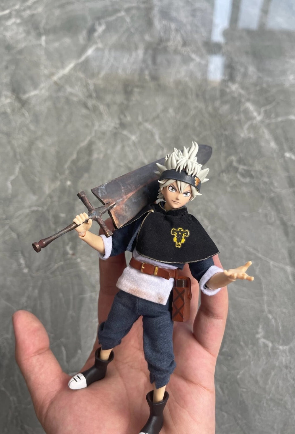 CUSTOM 1/12  Black er Asta 6 inch   inch figure