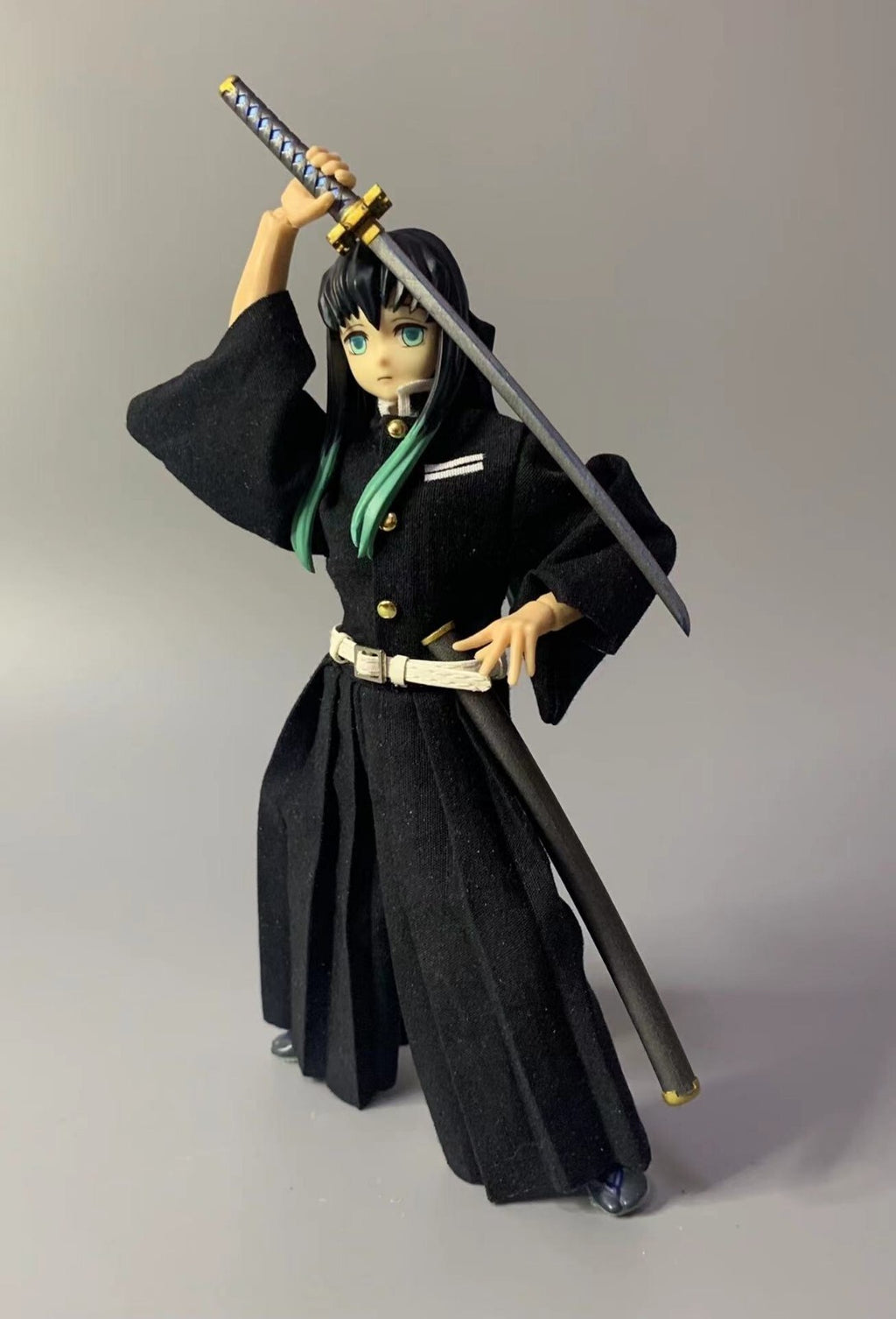 custom 1/12 Demon Slayer  Iguro Obanai u action figure