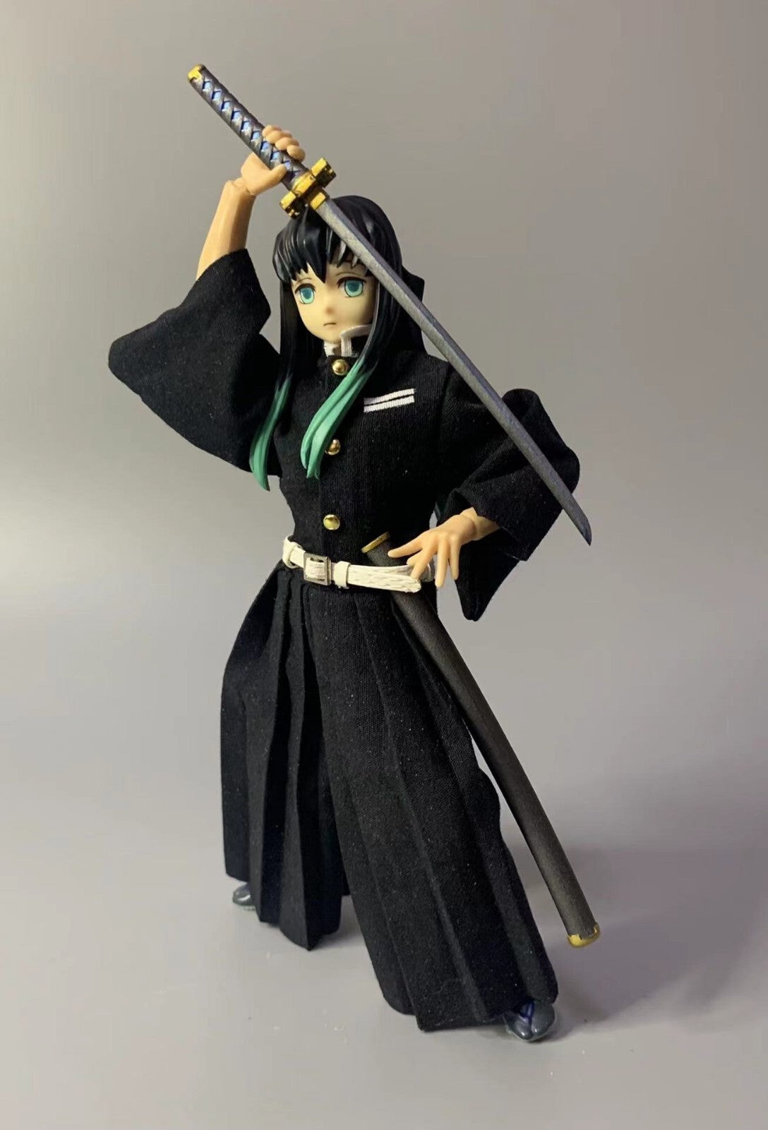 custom 1/12 Demon Slayer  Iguro Obanai u action figure