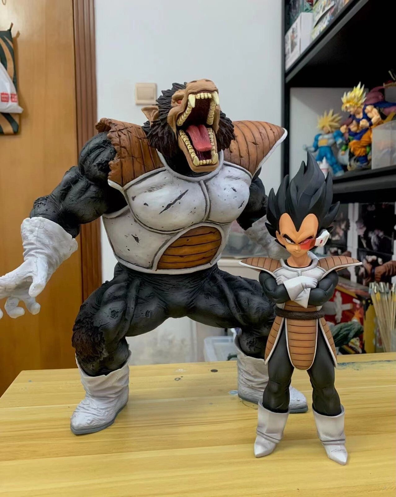 CUSTOM  Dragon Ball  vegeta and ape   Anime Statue