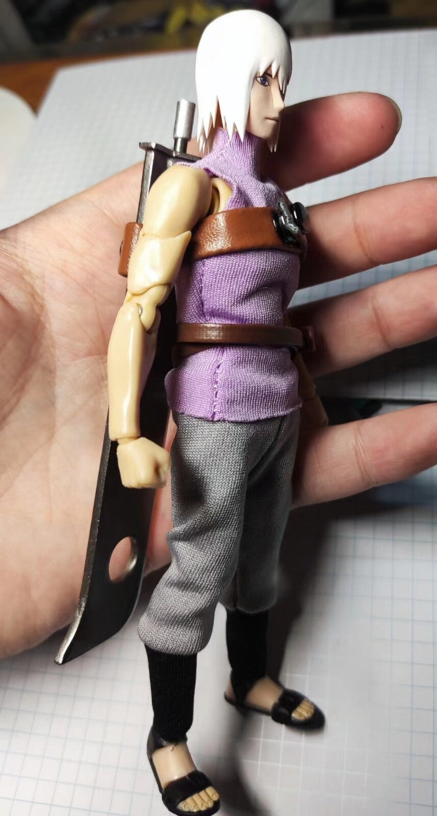 custom 1/12 Hohzuki Suigetsu（6 inch shf  figure