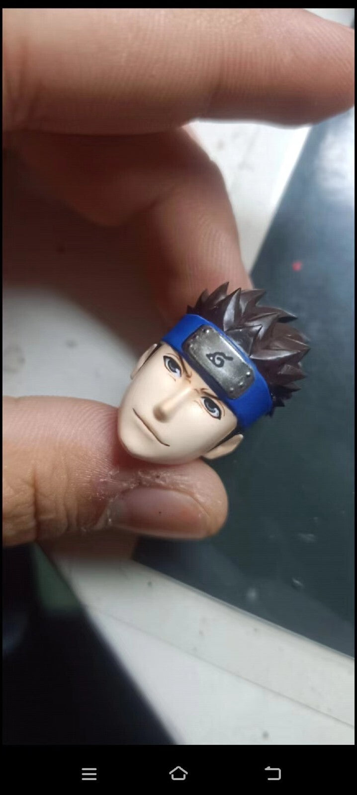 custom 1/12  shf  Sarutobi Konohamaru head  6 inch  figure