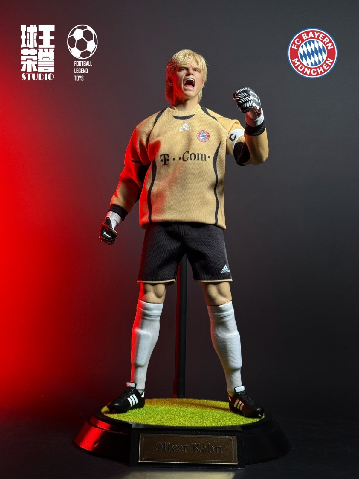 custom 1/6 scale Oliver Kahn Male Model for 12'' Action Figure