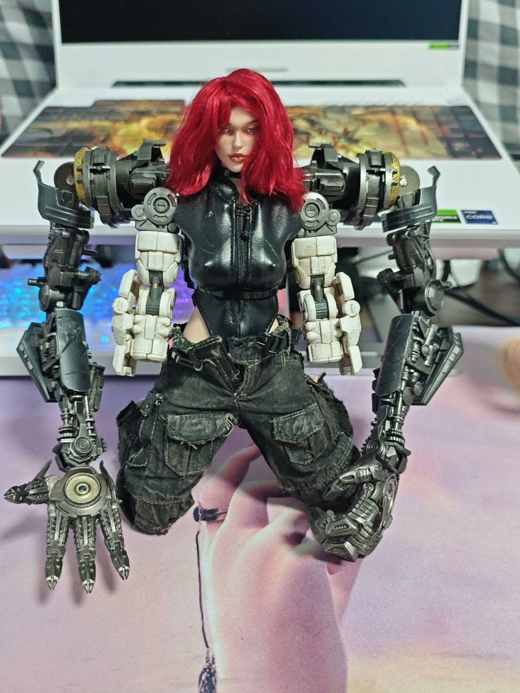 custom 1/6 wastland  Cyberpunk  12 inch figure