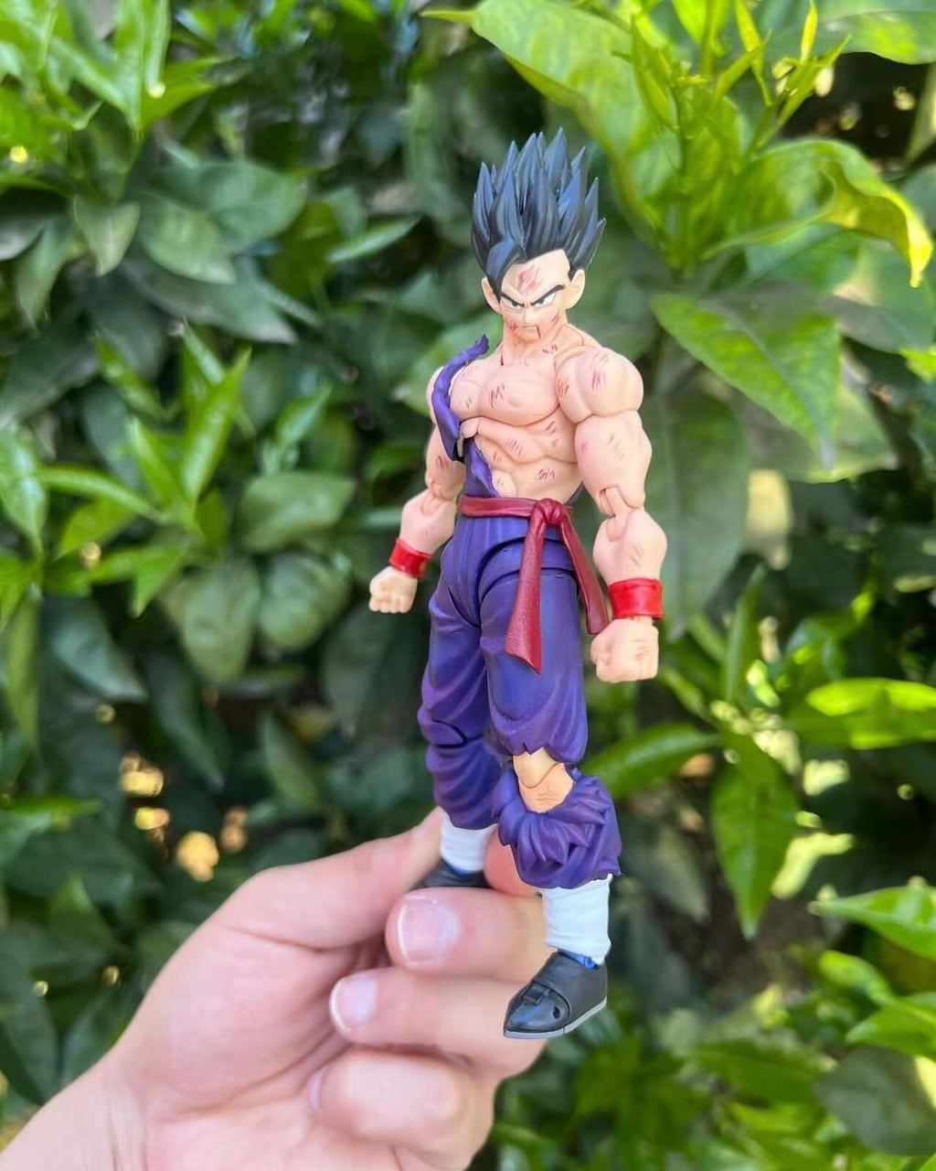 custom dragonball shf figure gohan