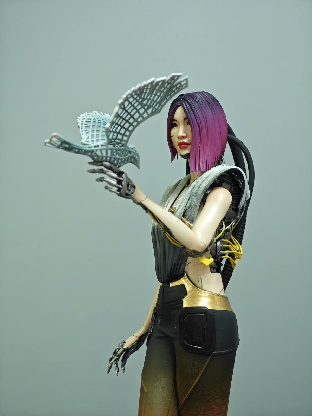 resin Cyberpunk 2077  songbrid  30  cm  figure   can custom size