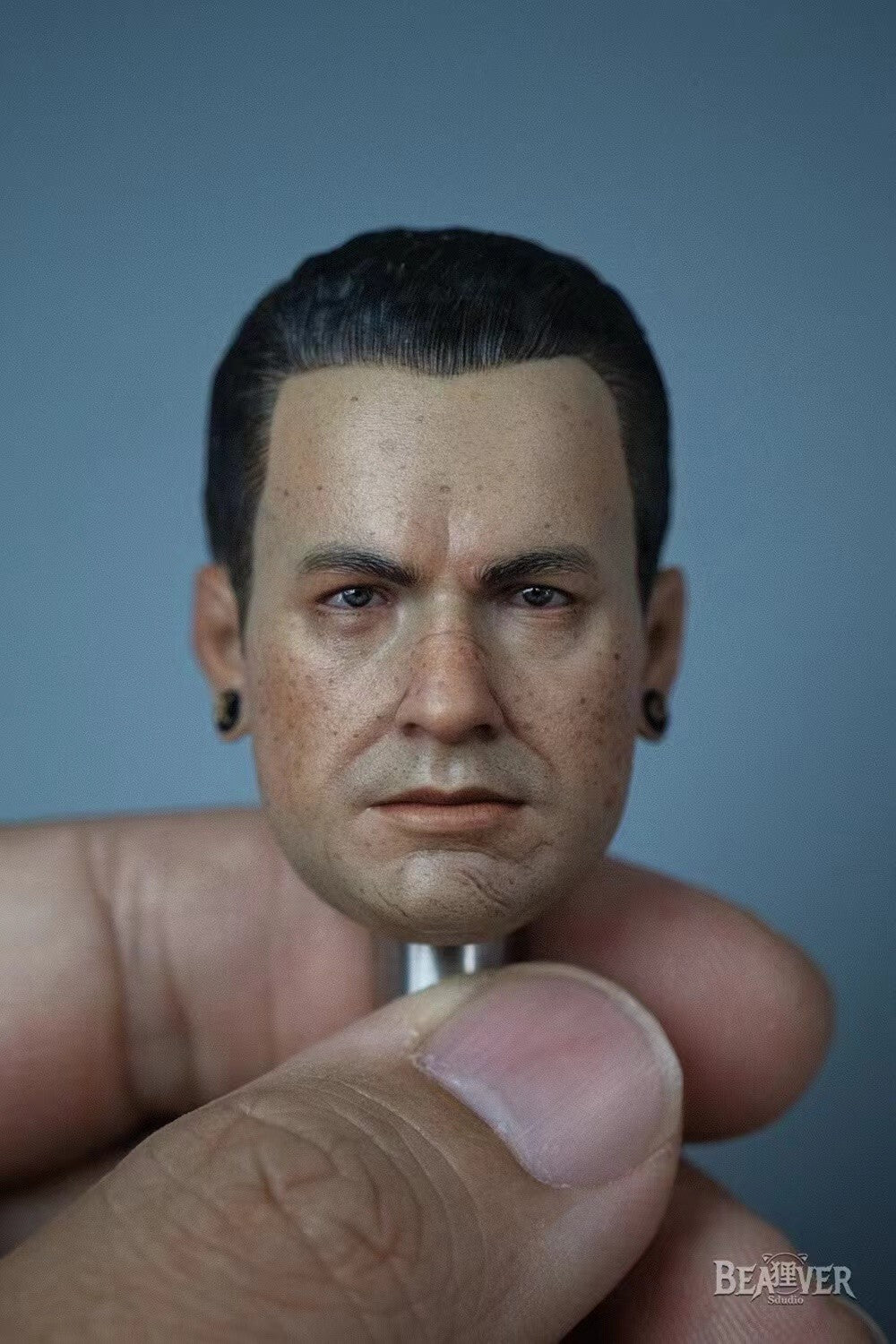 custom 1/6 Cyberpunk 2077 Viktor Vektor) head    Model for 12'' Action Figure