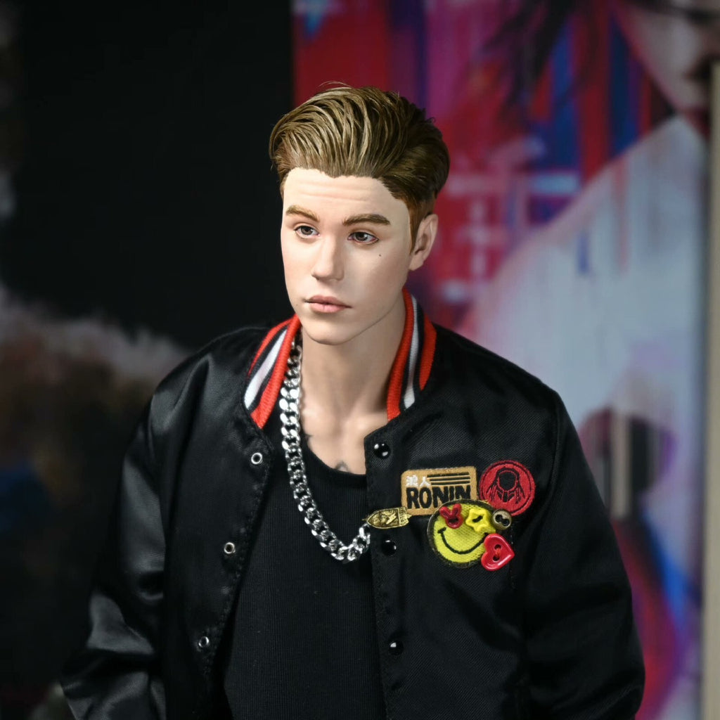 custom 1/6 scale justin bieber Male Model for 12'' Action Figure
