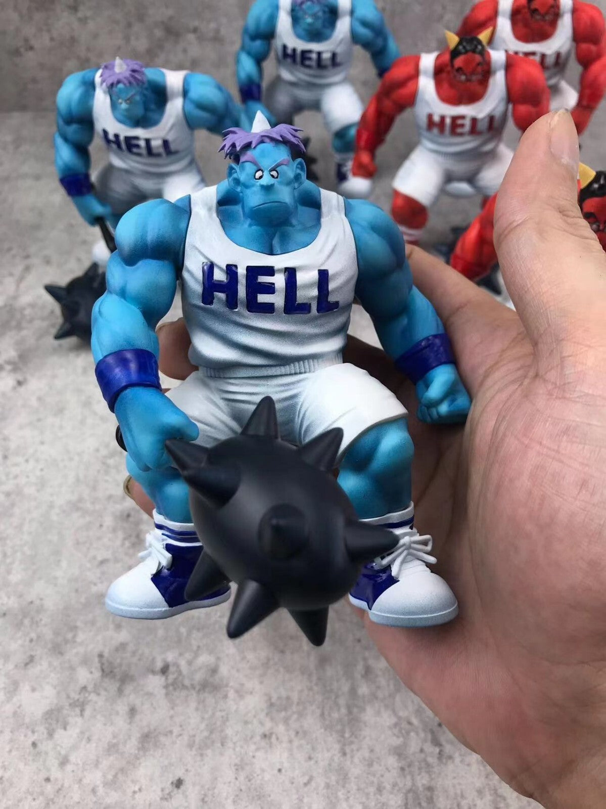 Dragon Ball  hell king soldiers  hg scale resin