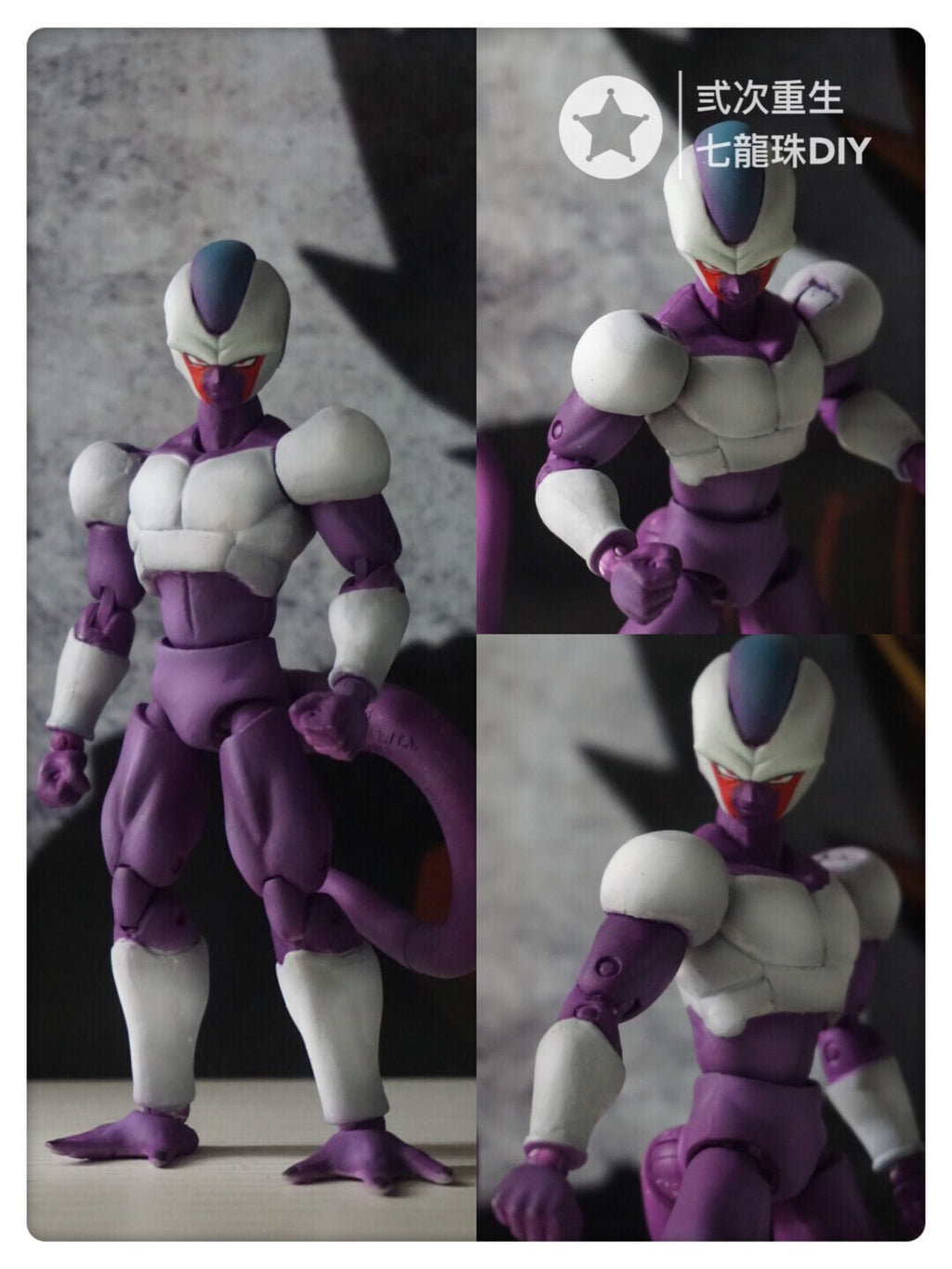 custom    dragonball cooler   shf figure