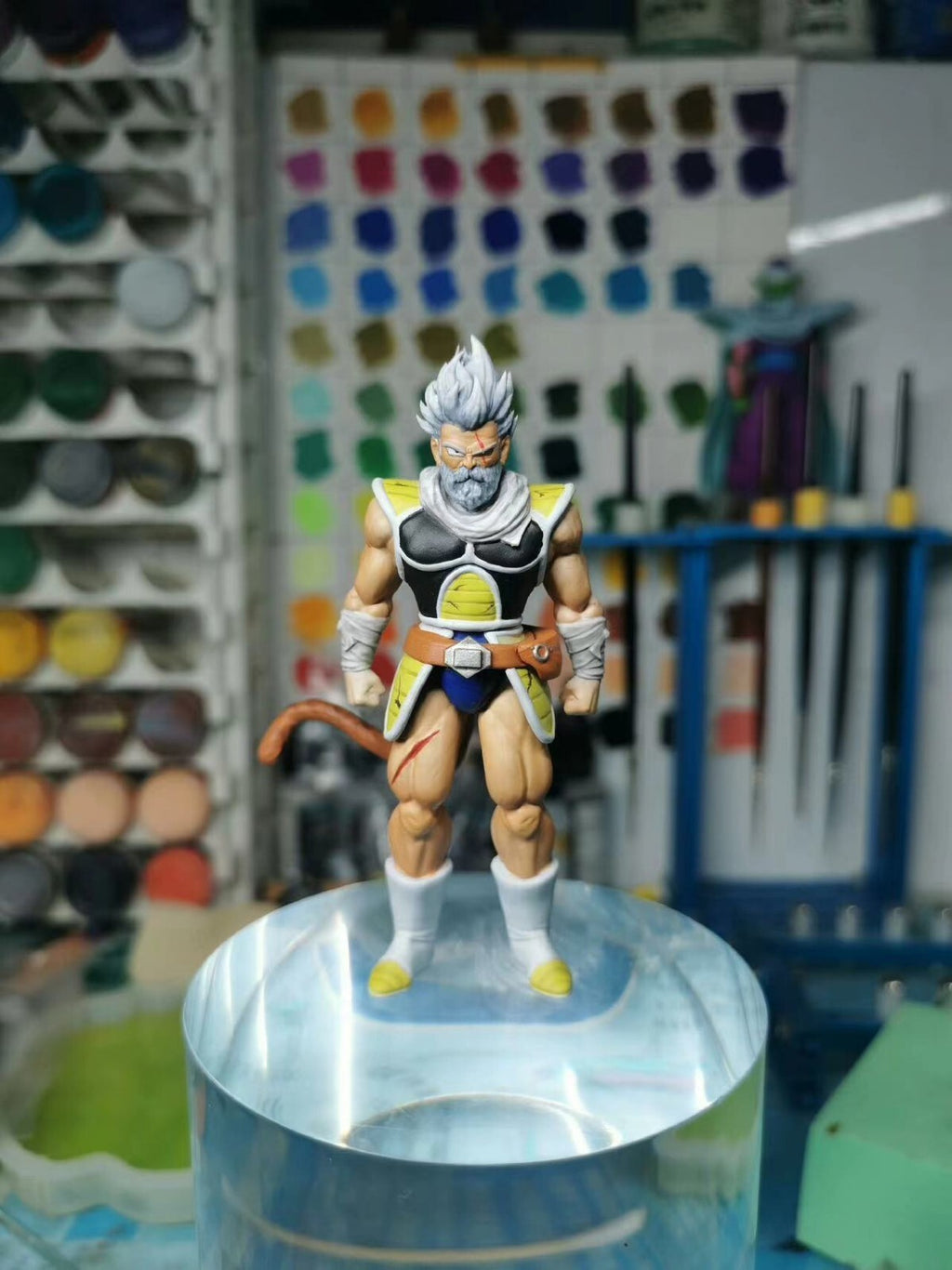 custom dragon ball broly father  Resin GK Anime Statue 10cm