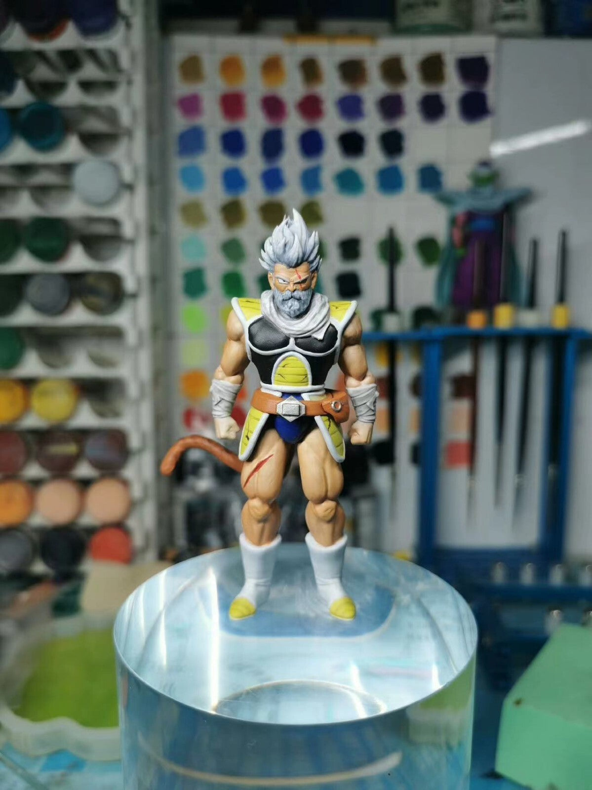 custom dragon ball broly father  Resin GK Anime Statue 10cm