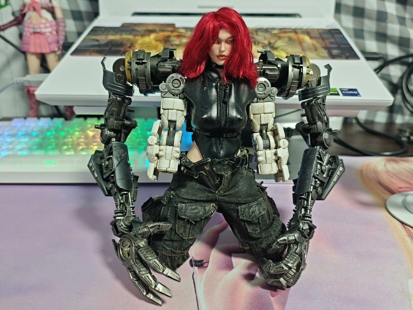 custom 1/6 wastland  Cyberpunk  12 inch figure