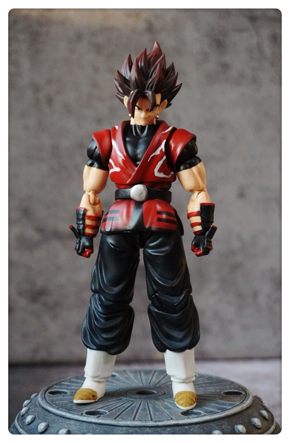 custom    dragonball   shf  vegeto figure