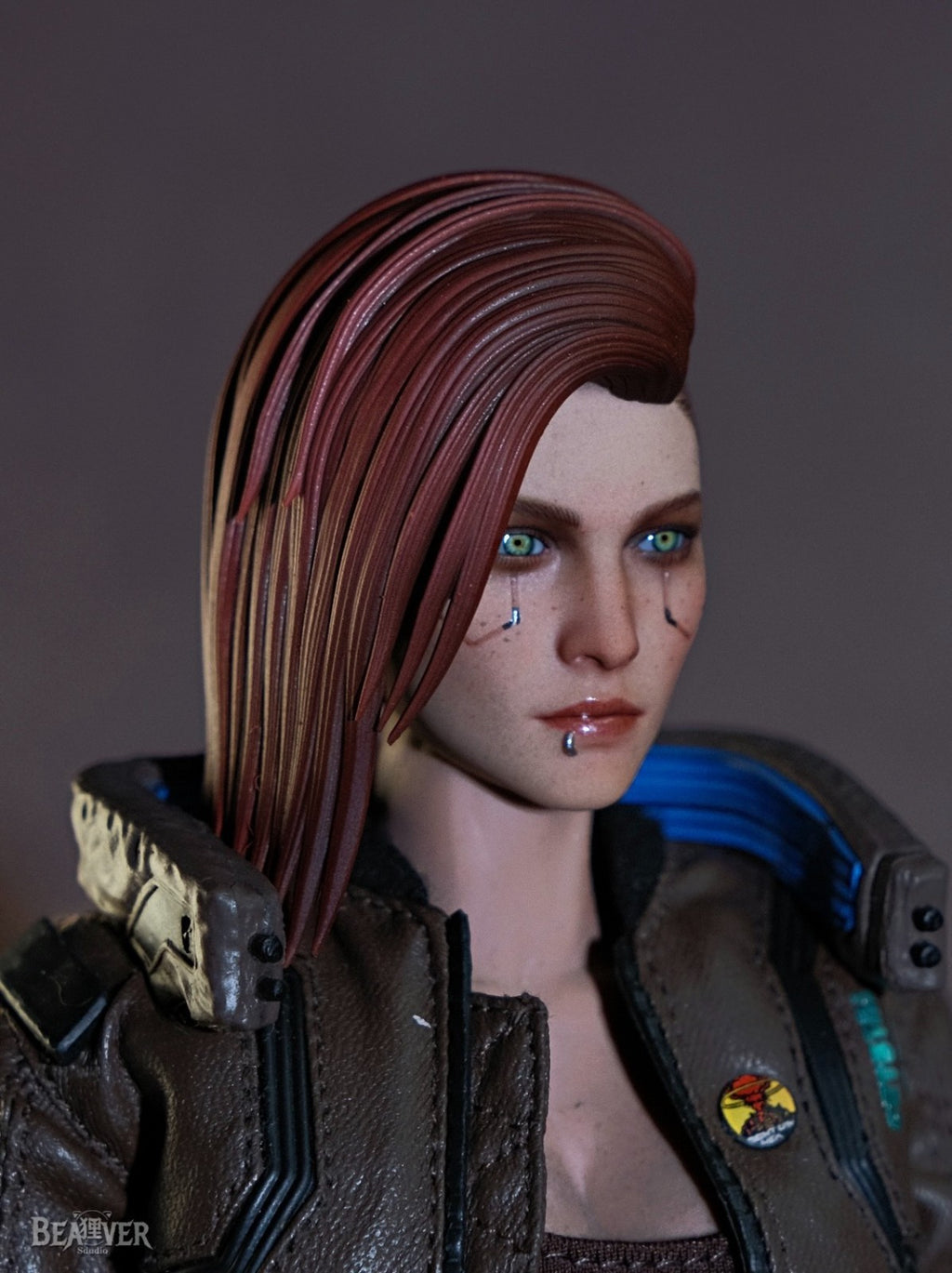 custom  1/6 Cyberpunk 2077 head for 12 inch figure