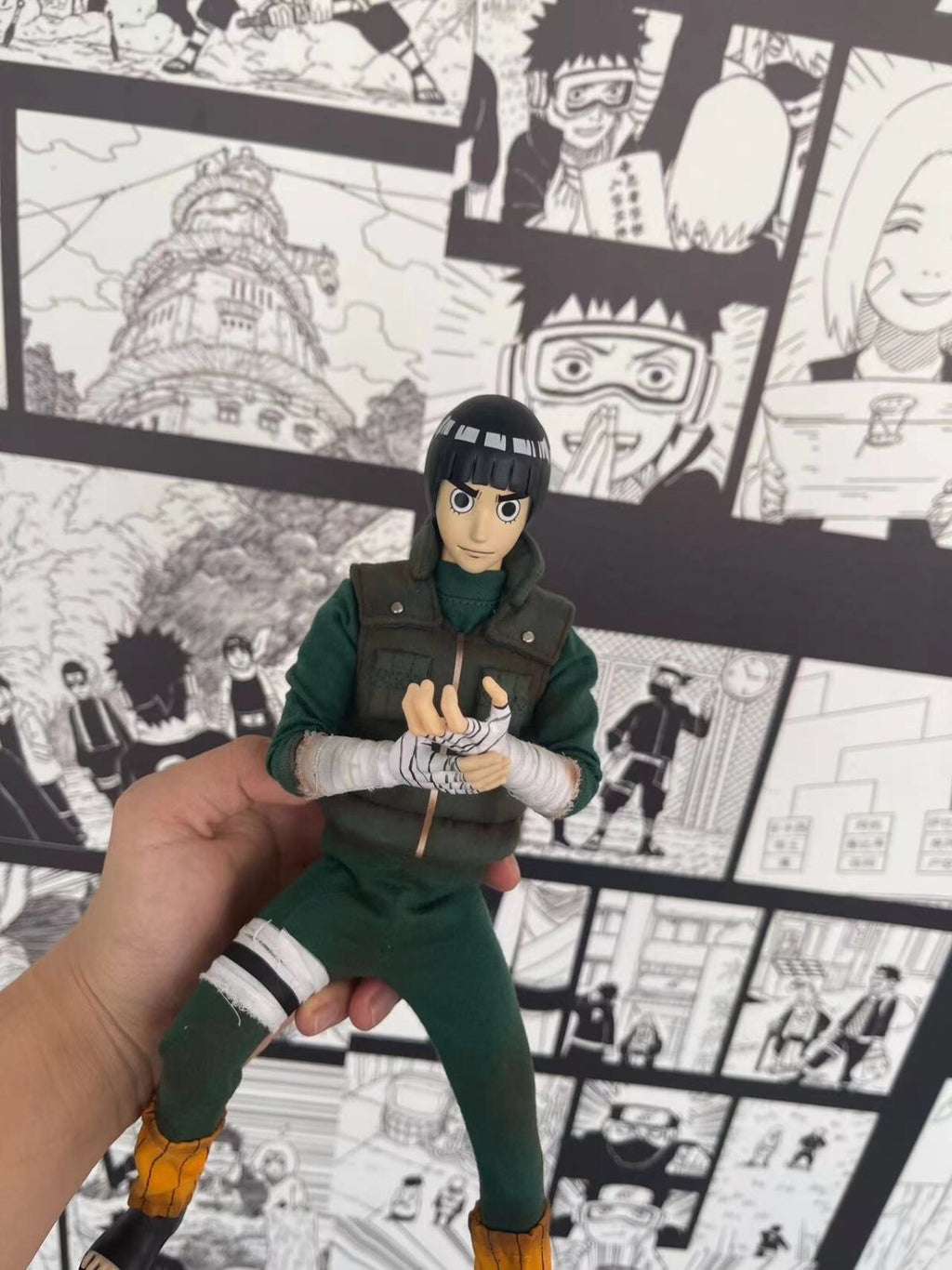 custom 1/6 rock lee   action  figure