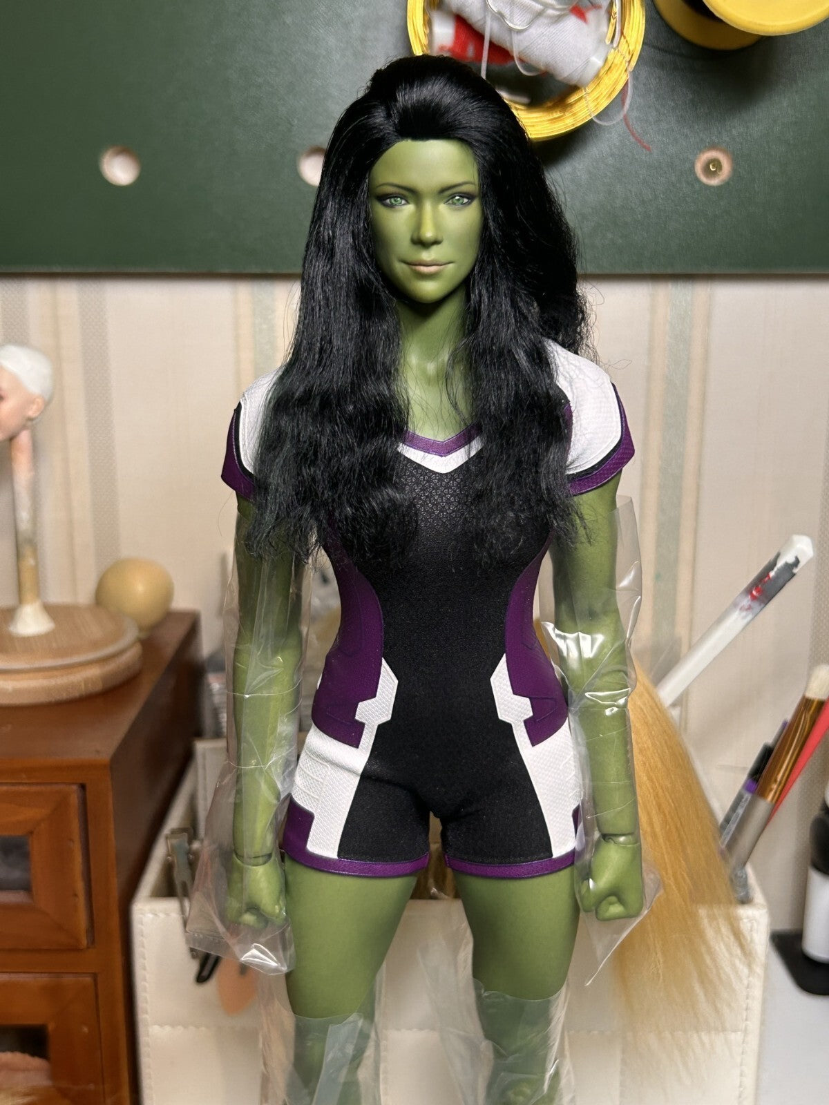 Custom  1/6  7 mirror  huld  head    （ no including  body）