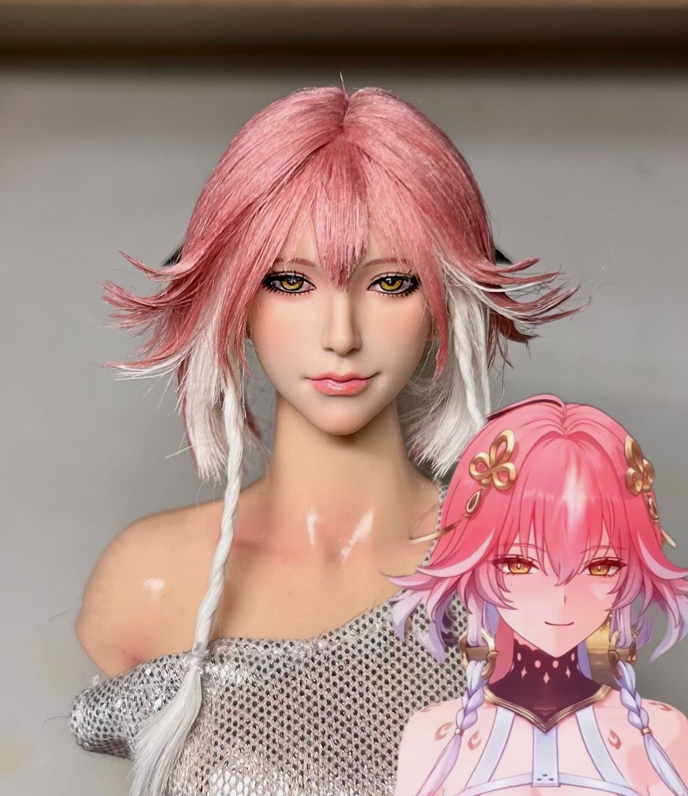 1/6 girl head  for  12inch pinch