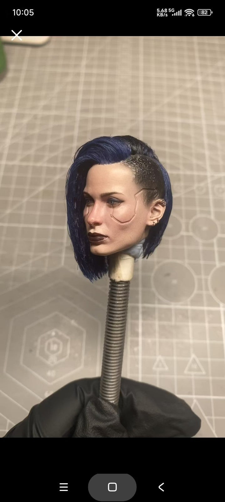 1/6  Cyberpunk 2077 v head  need  50days