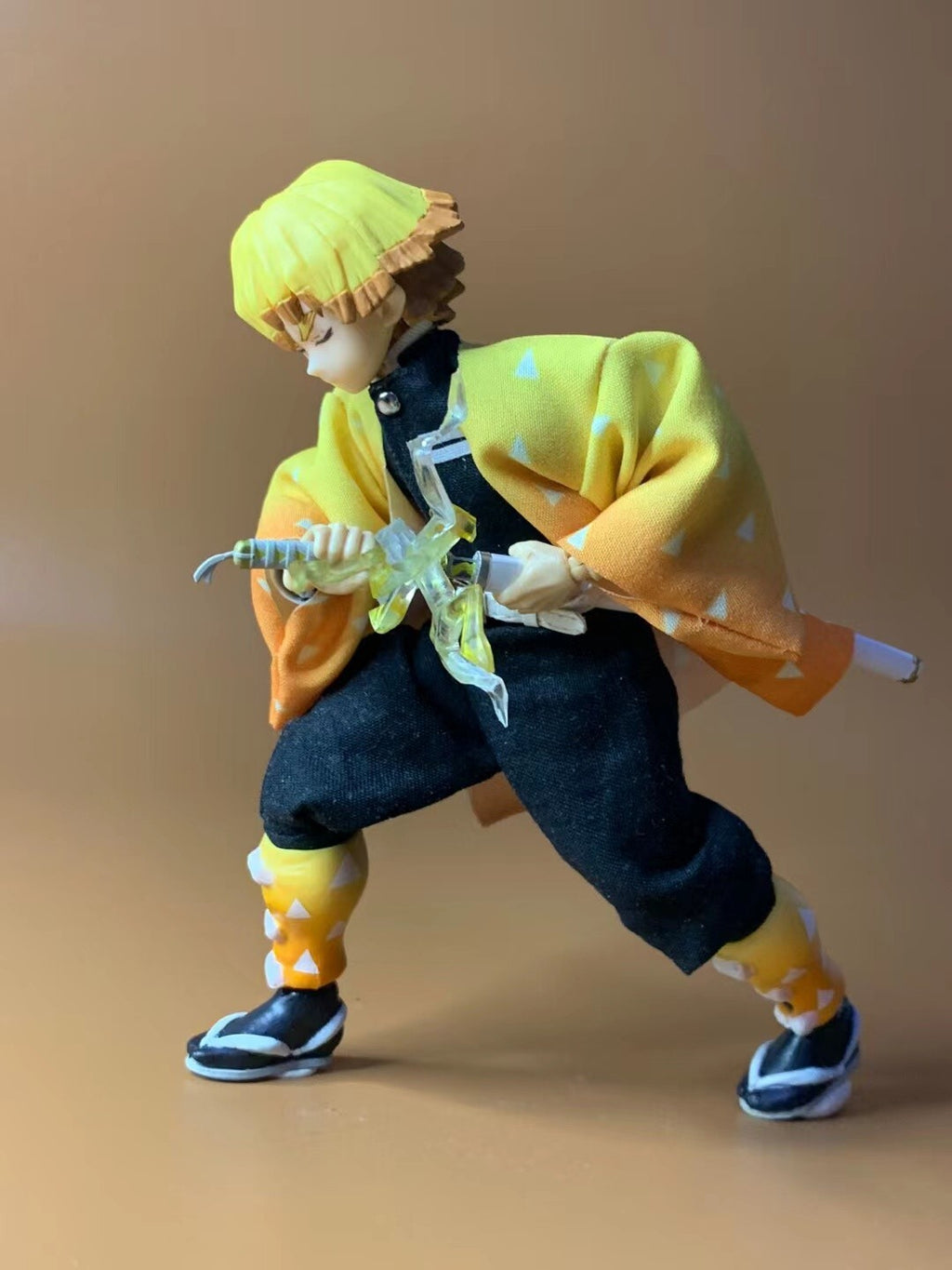 custom 1/12 Demon Slayer  Agatsuma Zenitsu action figure