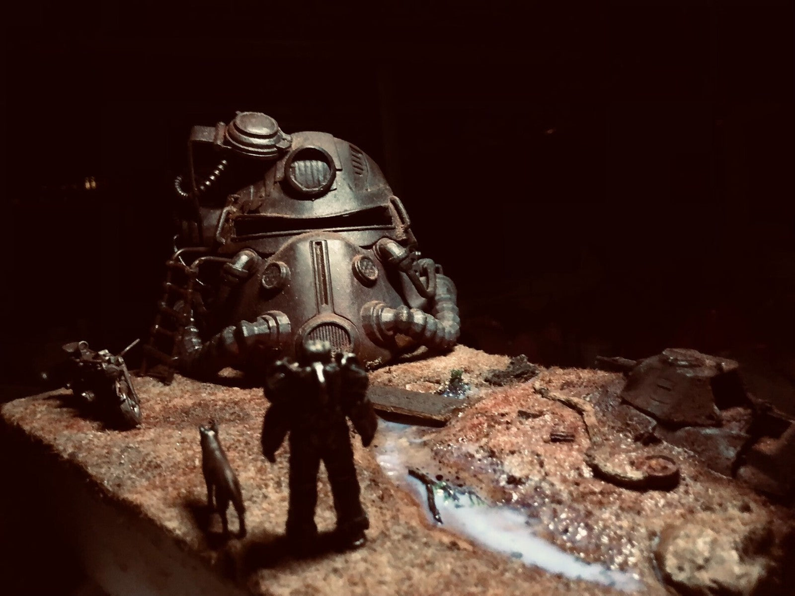 custom   1/32  Cyberpunk wastland  fallout