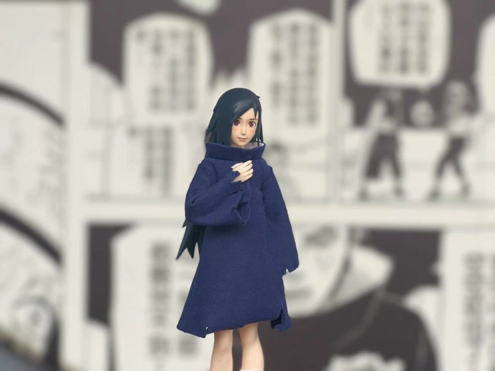 custom 1/12  Uchiha Hikari 6 inch shf  figure