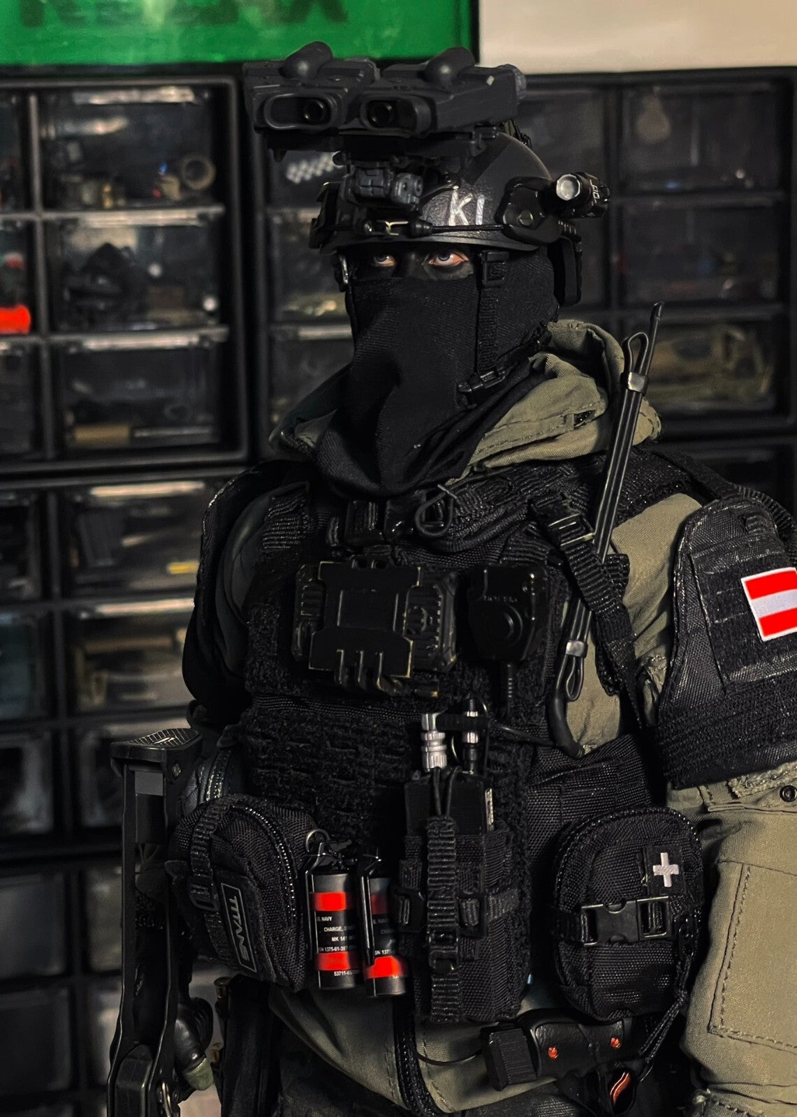custom  1/6 cod  duty call figure