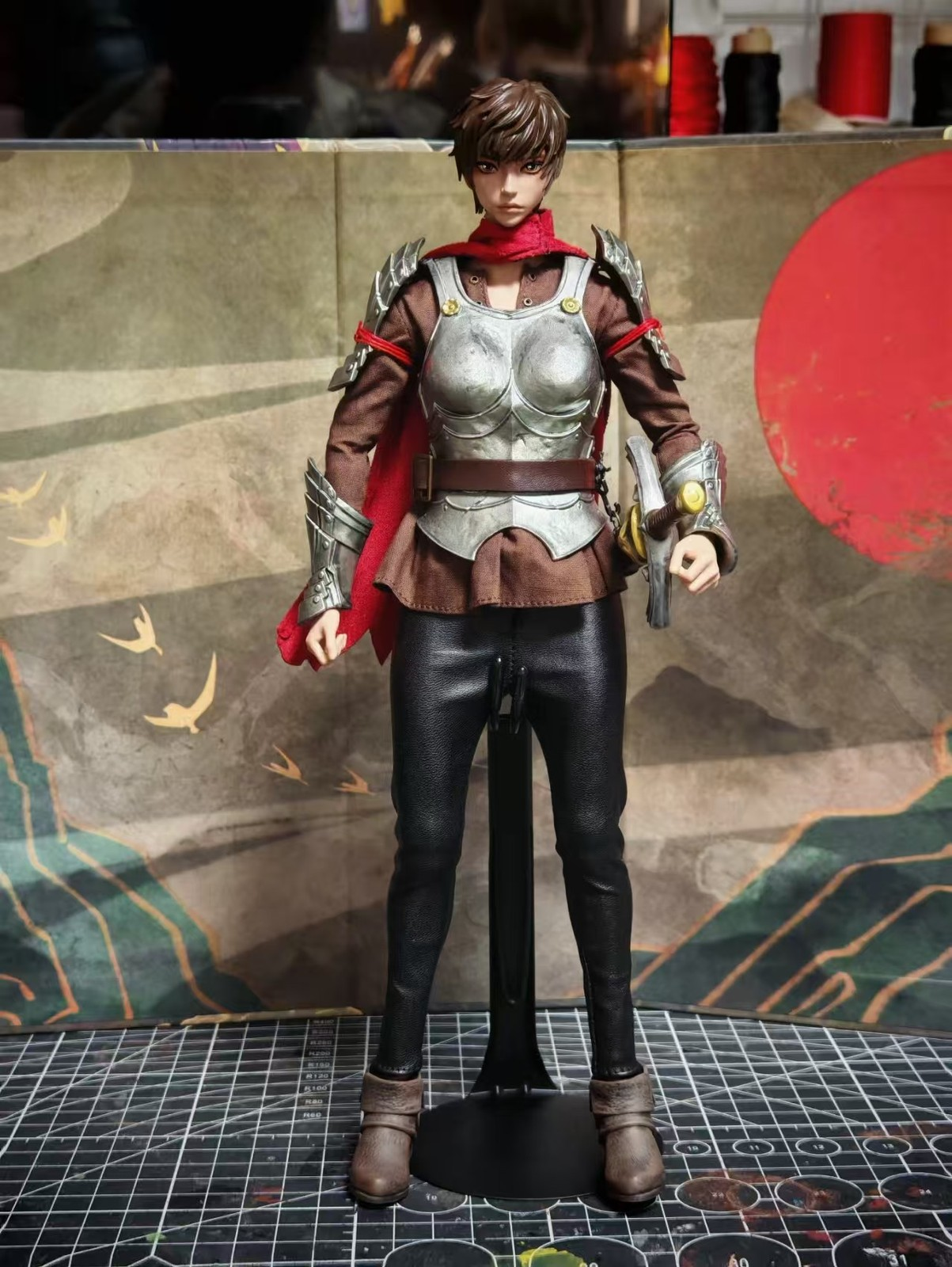 custom 1/6  berserk Casca   black hair