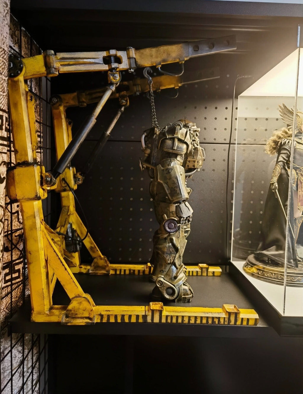 custom 1/6  3a toys threezero fallout Power Armor  stands