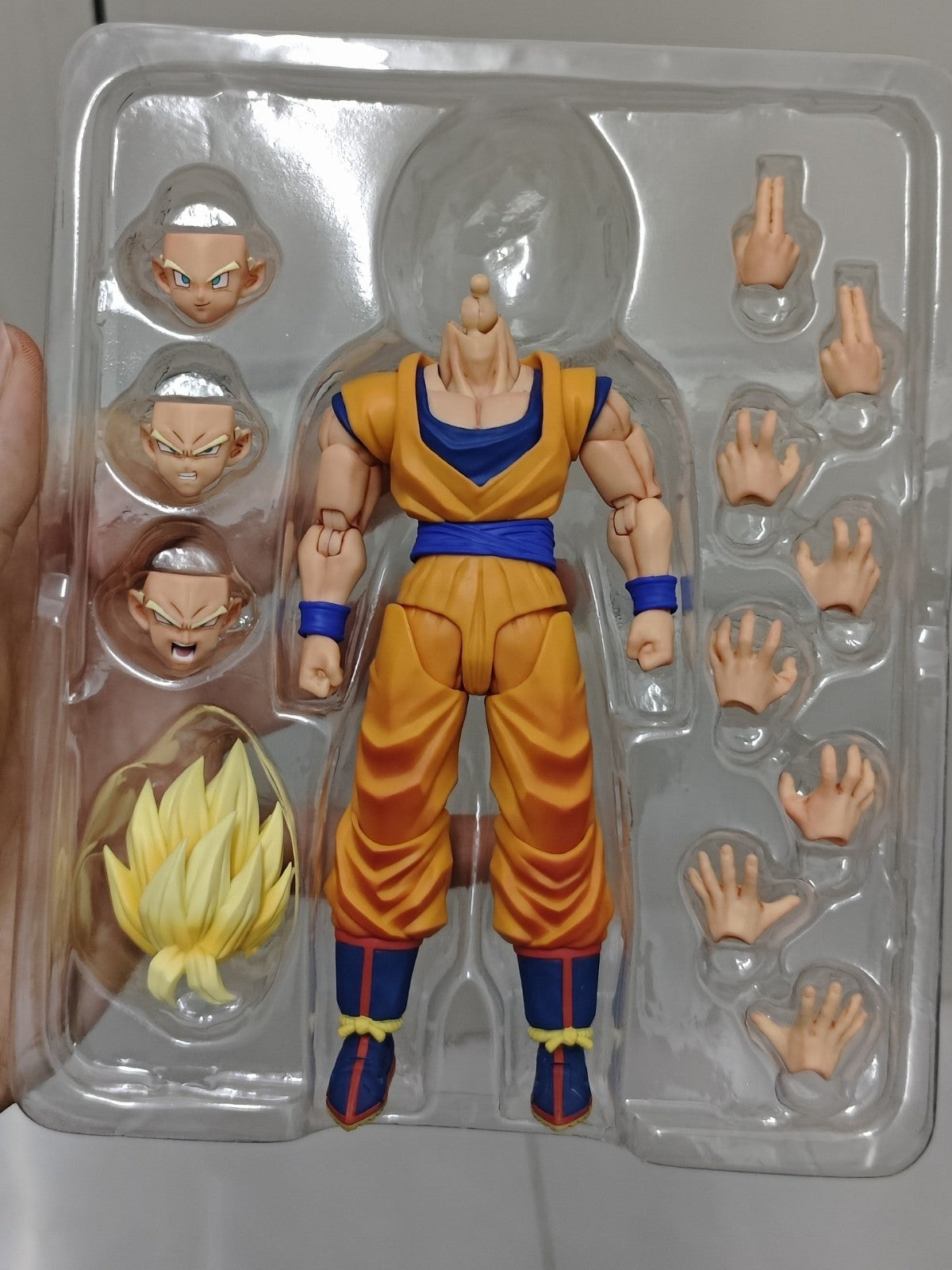 custom    dragonball goku 1 shf figure
