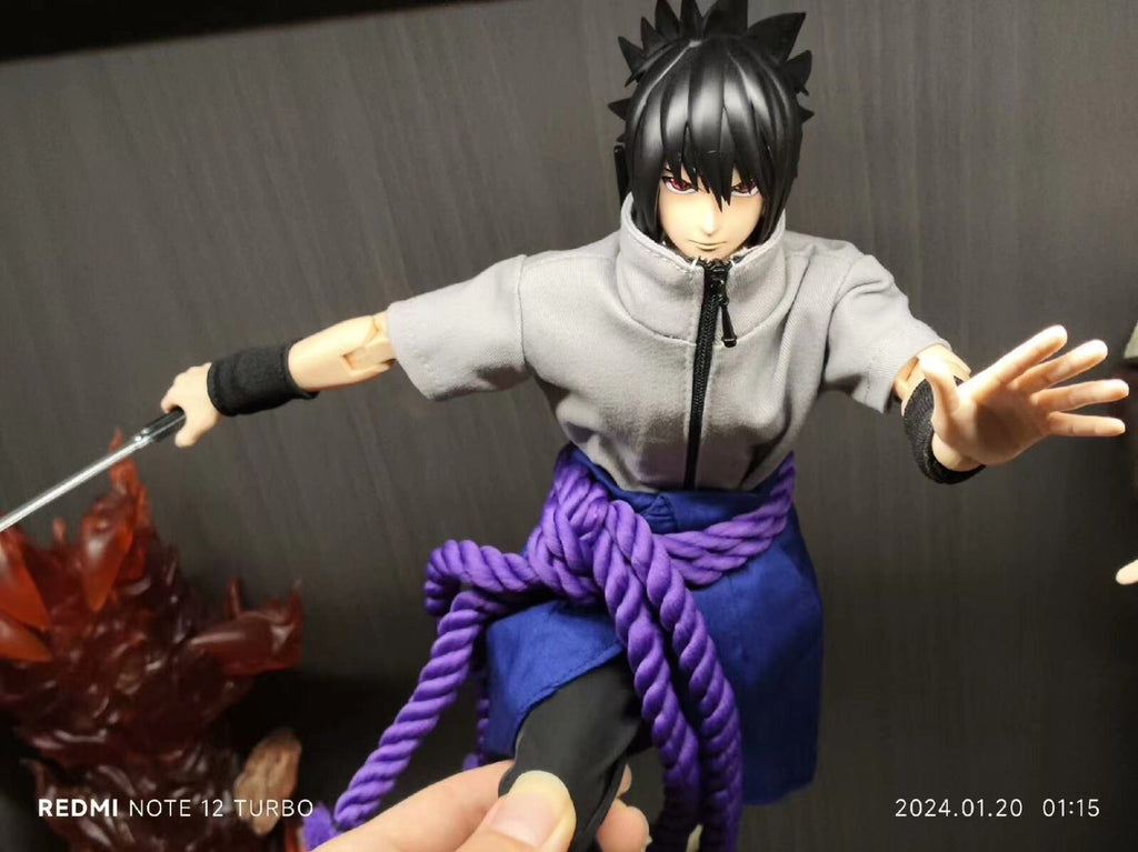 custom 1/6 shf Sasuke figure