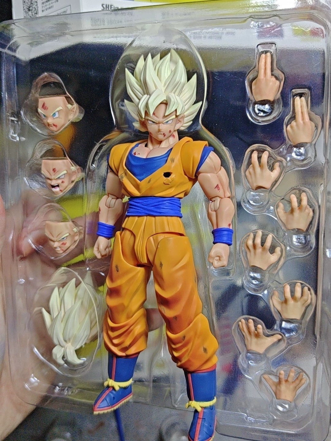 custom    dragonball goku 1 shf figure