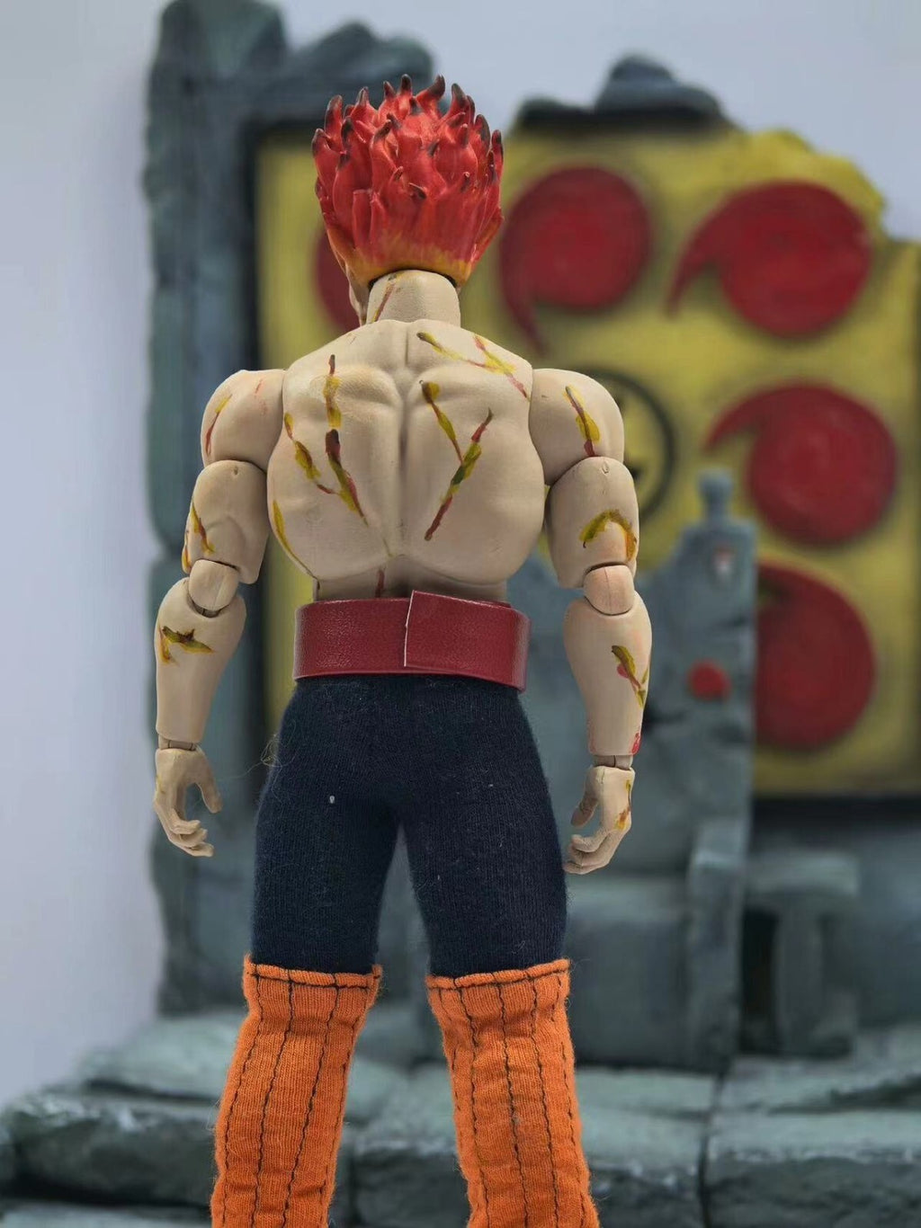 custom 1/12  Might Guy 6 inch shf  figure