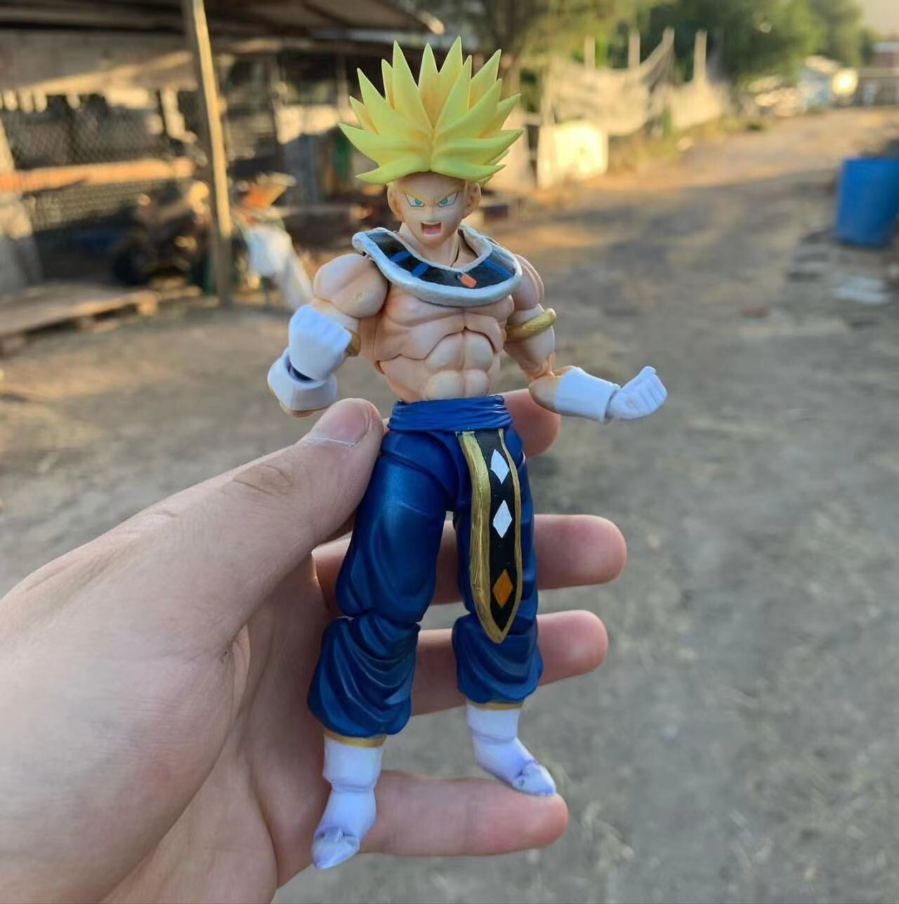 custom Dragon Ball  SHF s.h.figuarts trunks  hakaishi   shf figure Action Figure
