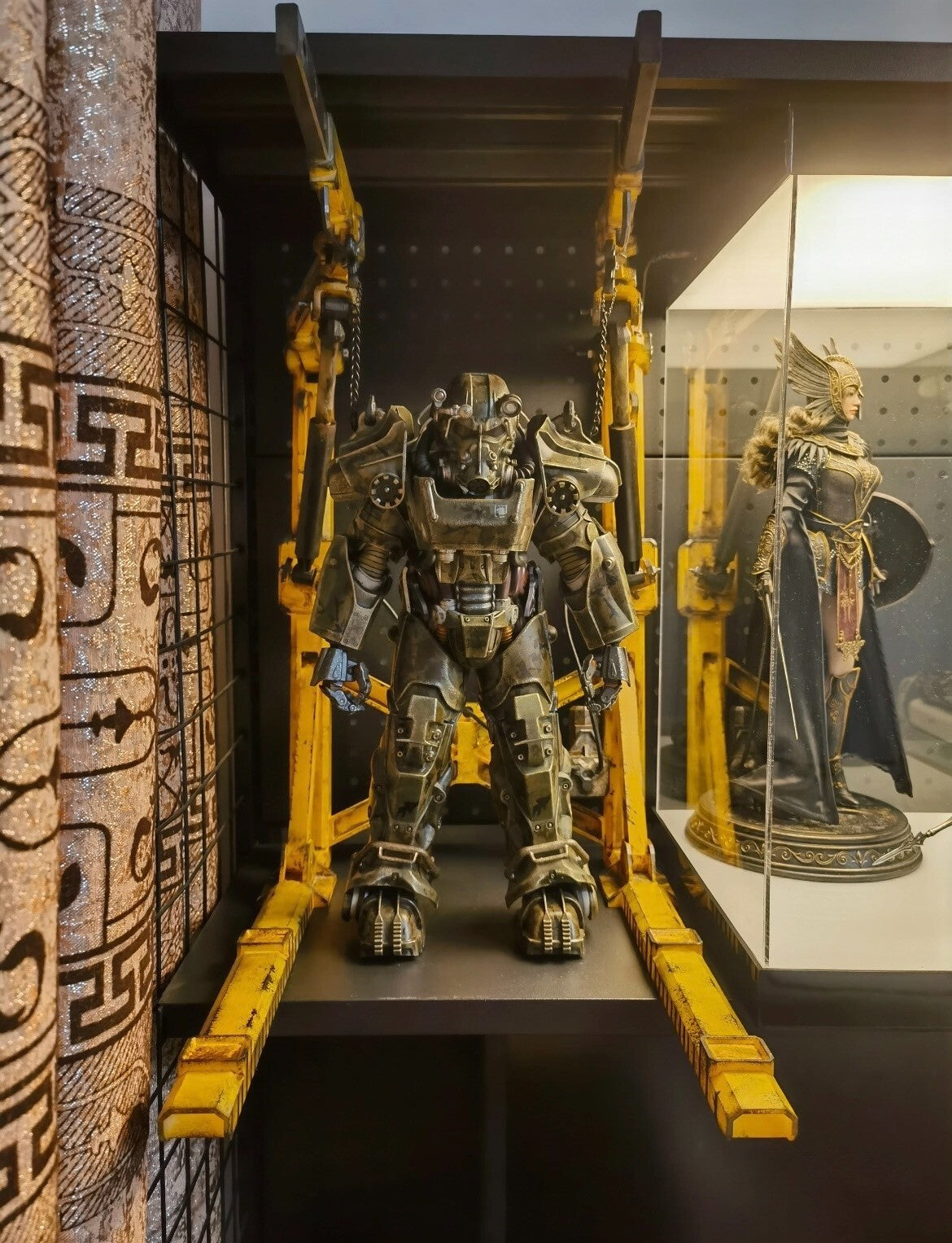 custom 1/6  3a toys threezero fallout Power Armor  stands