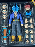 custom Bandai  S.H Figuarts Dragonball  red god shf  trunks