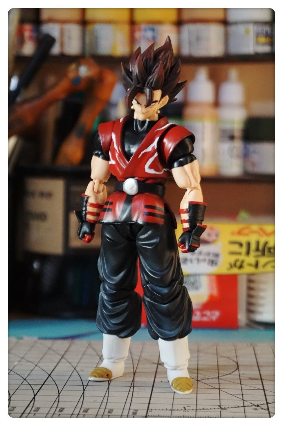 custom    dragonball   shf  vegeto figure