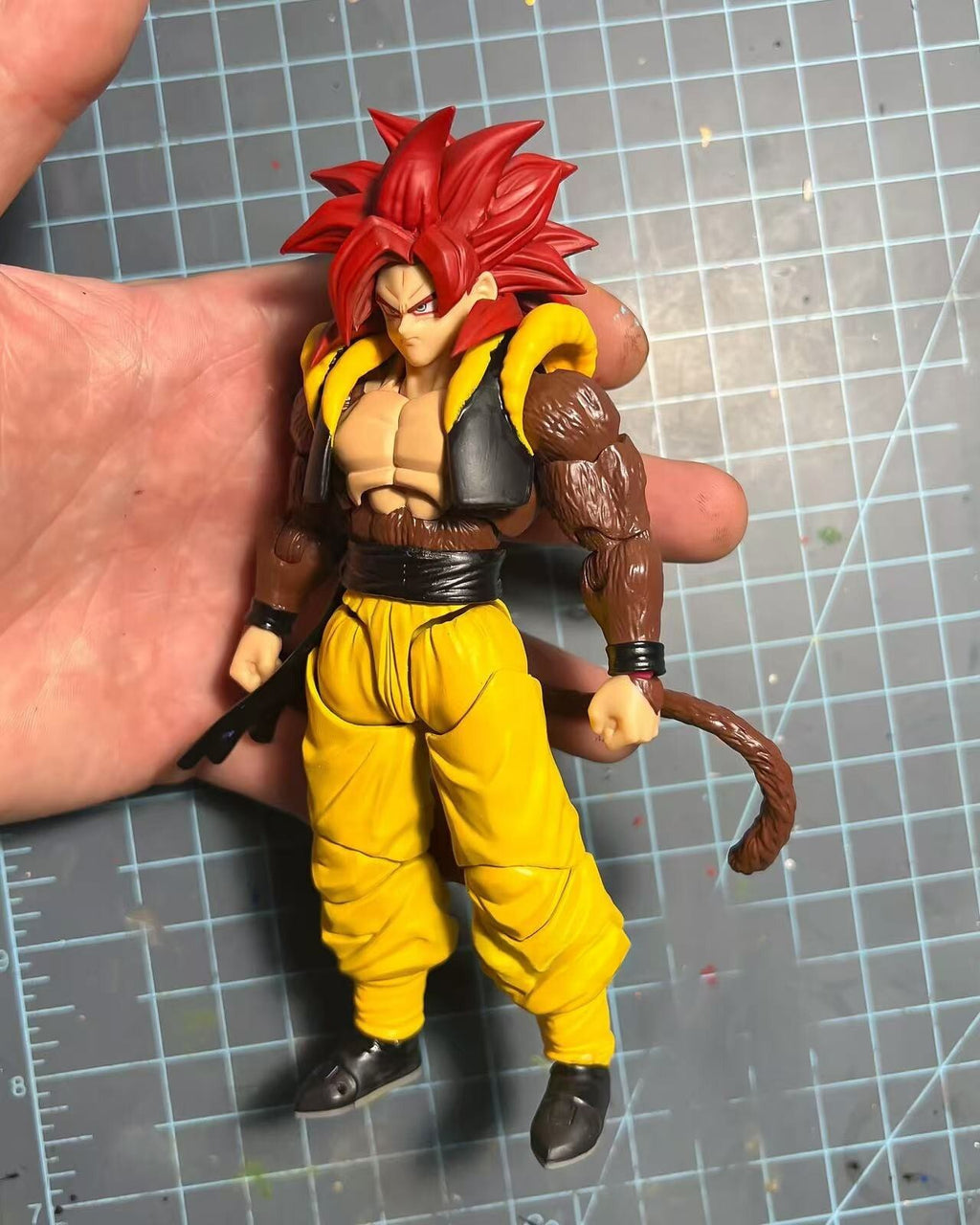 custom Dragon Ball  SHF s.h.figuarts  gogeta ssj4  Action Figure need 40 days