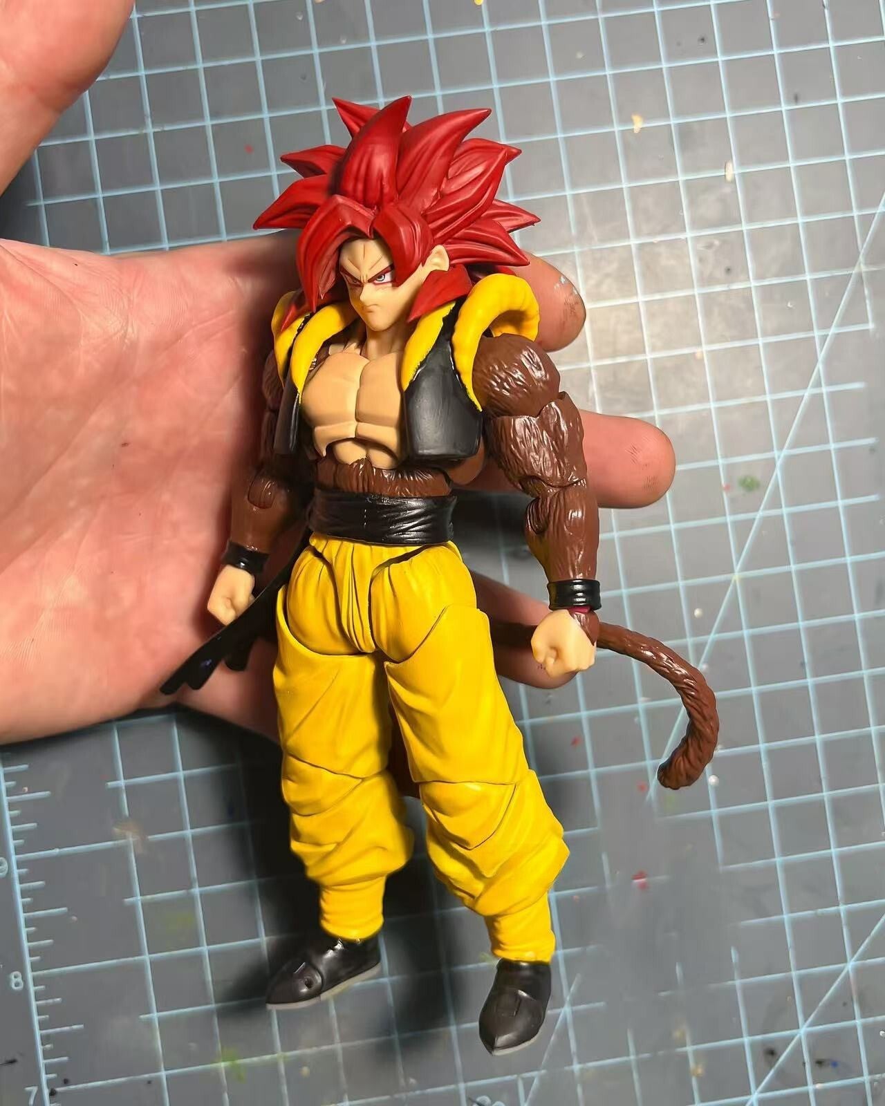 custom Dragon Ball  SHF s.h.figuarts  gogeta ssj4  Action Figure need 40 days