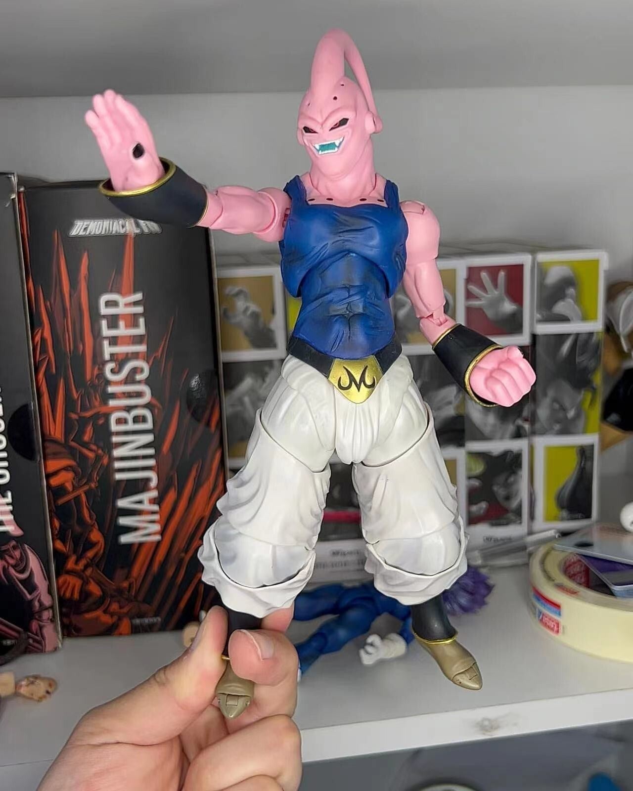 custom Dragon Ball  SHF s.h.figuarts buu   shf figure Action Figure