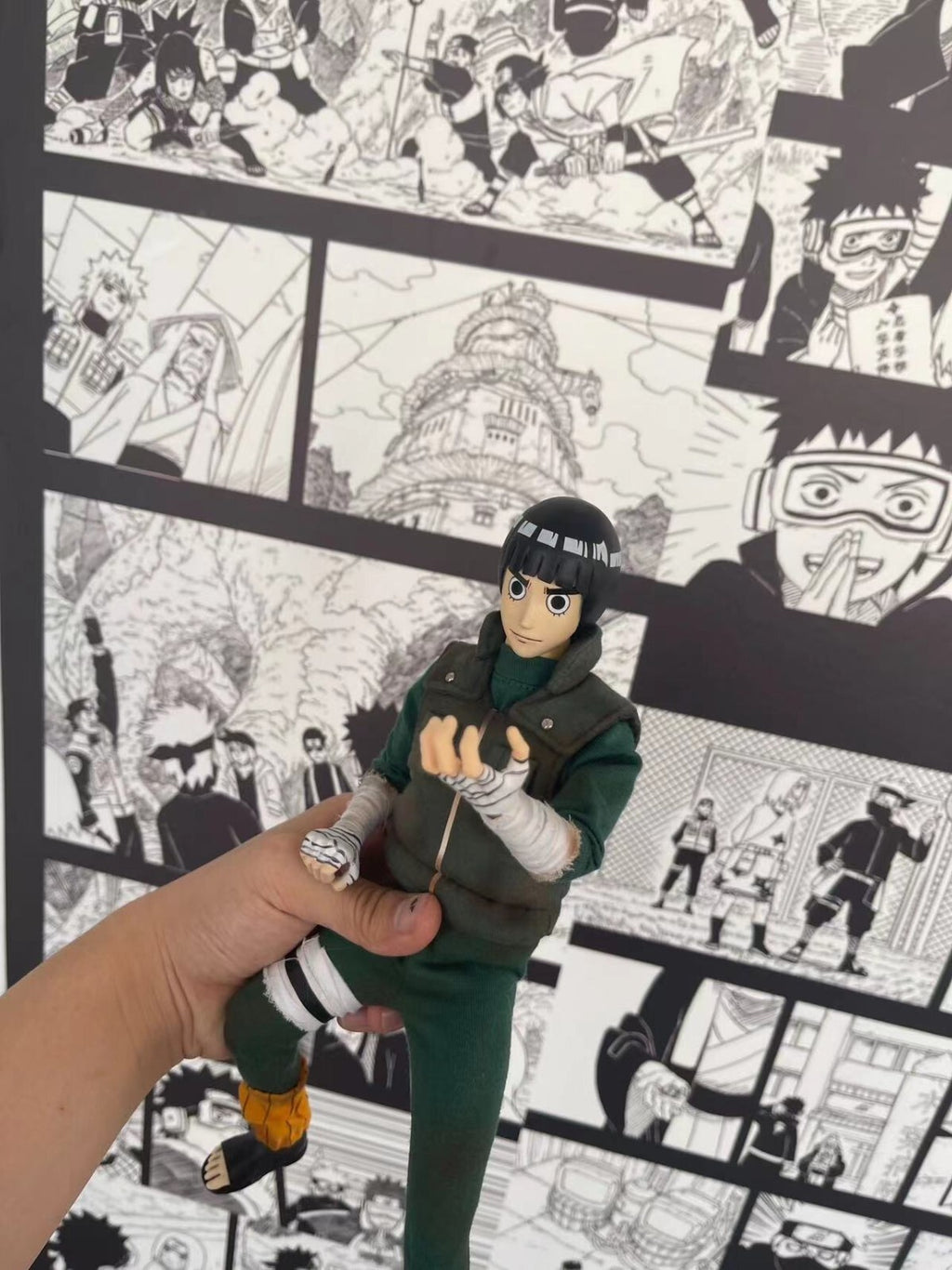 custom 1/6 rock lee   action  figure