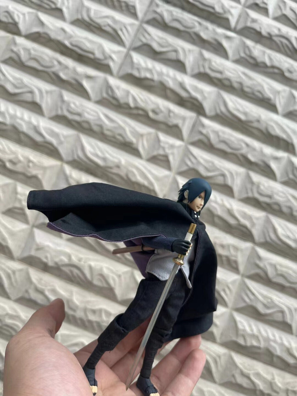 custom 1/12 Sasuke  6 inch shf  figure