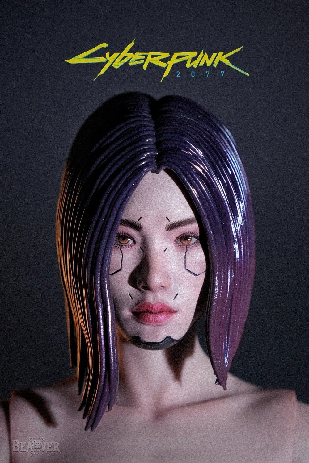 1/6   cyberpunk 2077 song so mi head for   12inch action figure