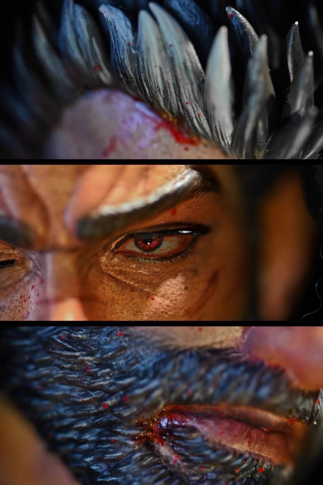 custom 1/6 berserk guts head need 40 days arrange ship