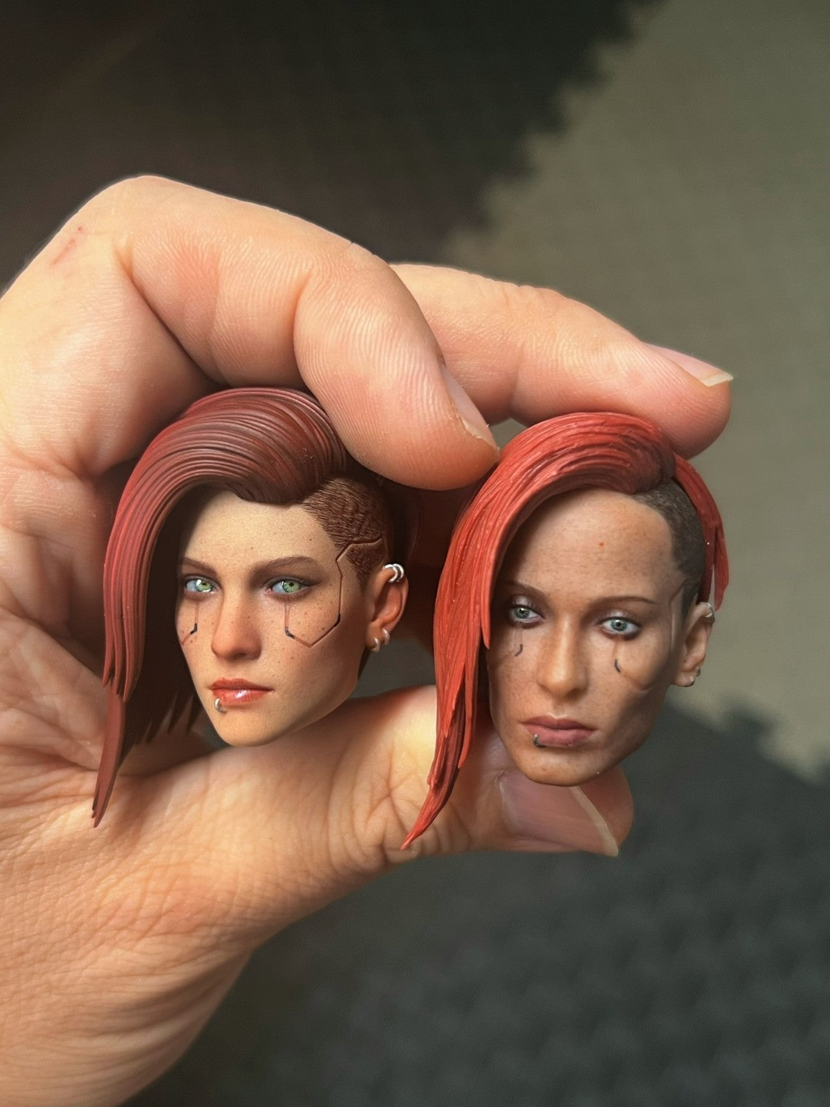 custom  1/6 Cyberpunk 2077 head for 12 inch figure need40days