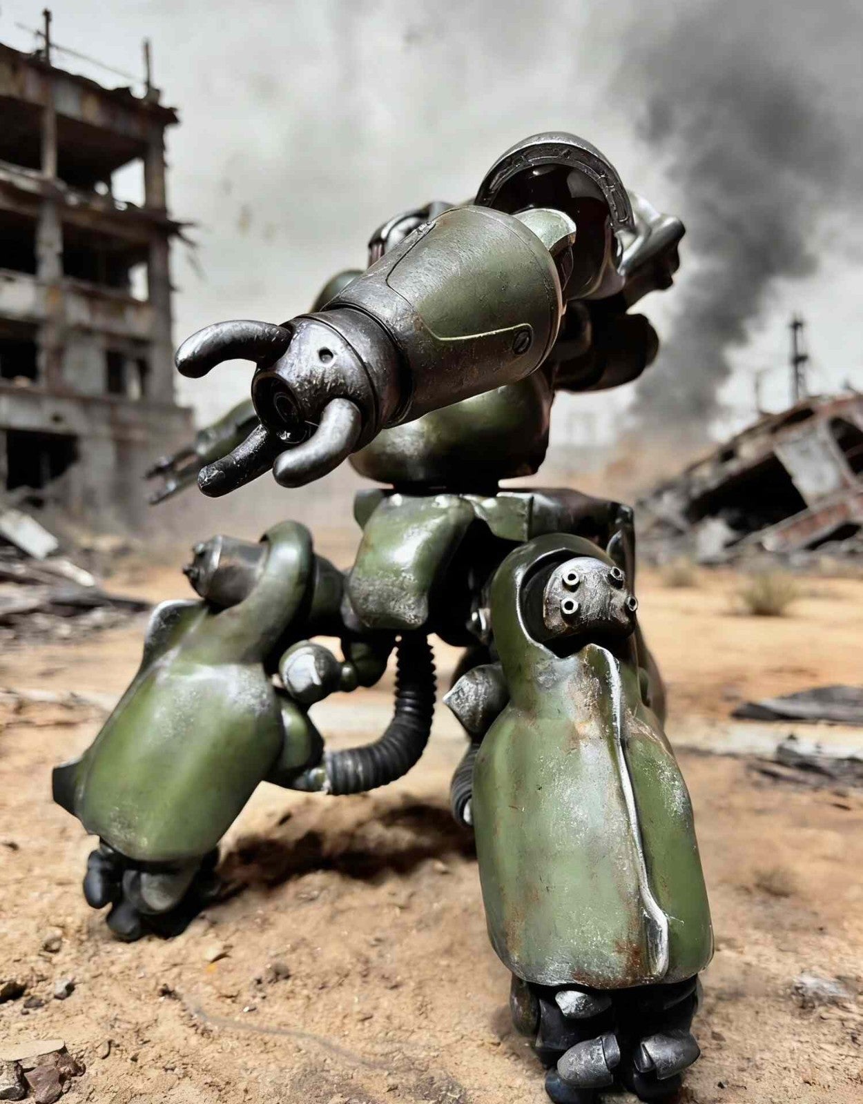 custom 1/6 threezero fall out wastland Cyberpunk  32 cm