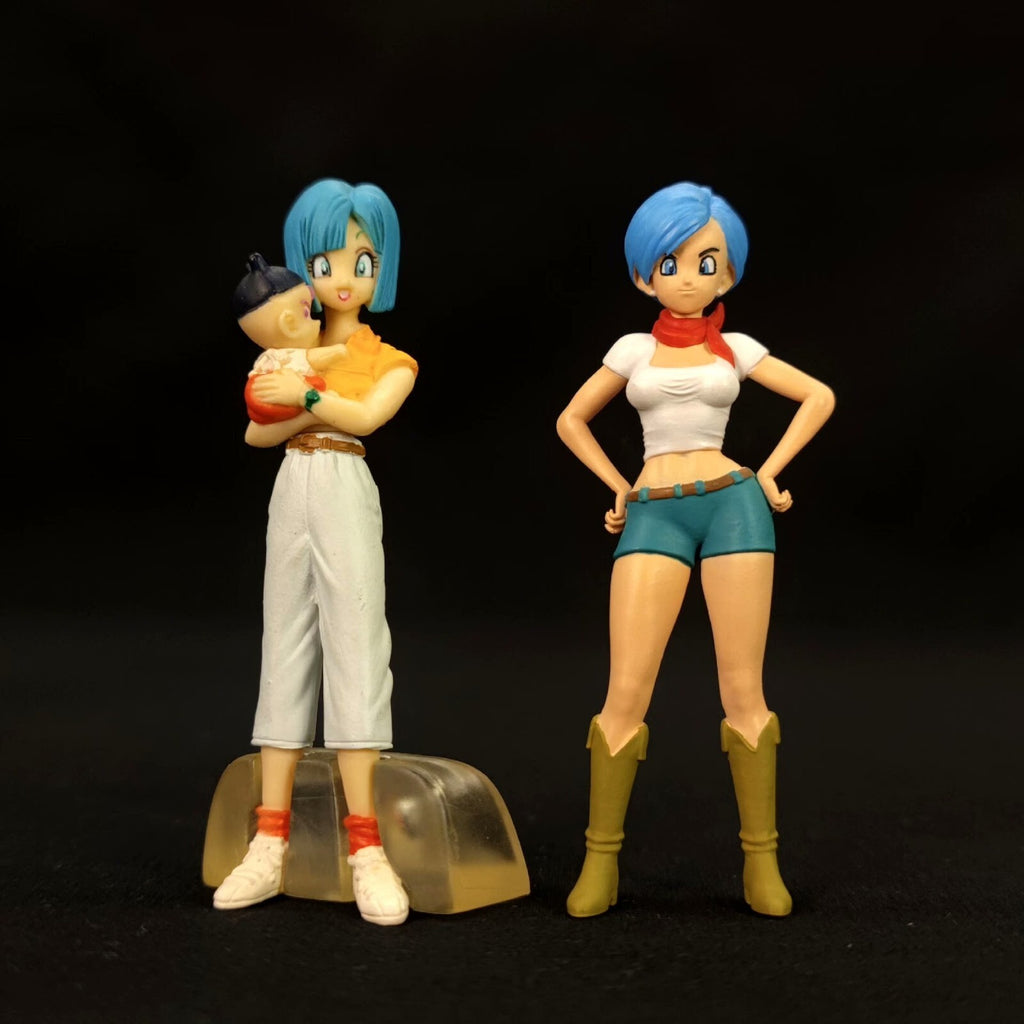 custom Dragon Ball Bulma 2 pcsr  hg scale resin