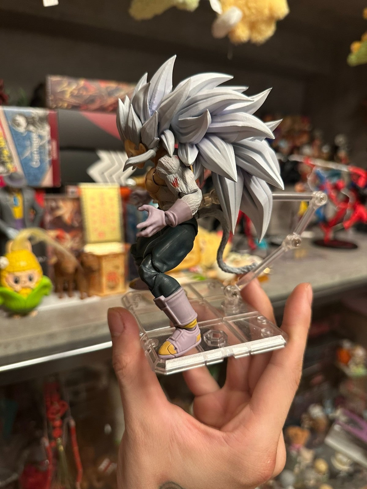 dragonball shf vegeta ssj5