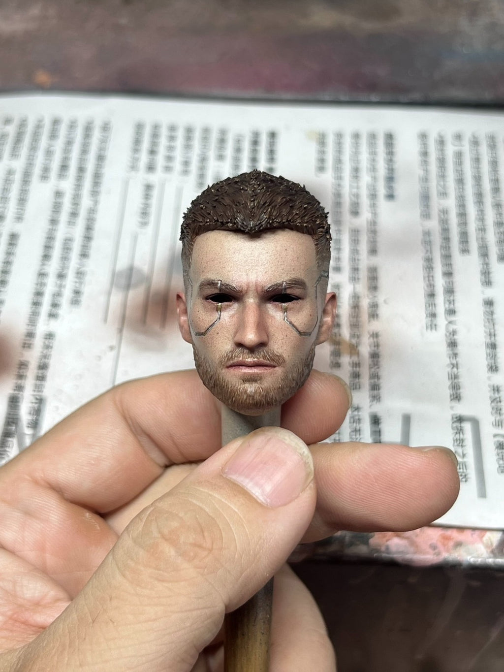 custom  1/6 Cyberpunk 2077  Vincent    12 inch figure need about 30 days